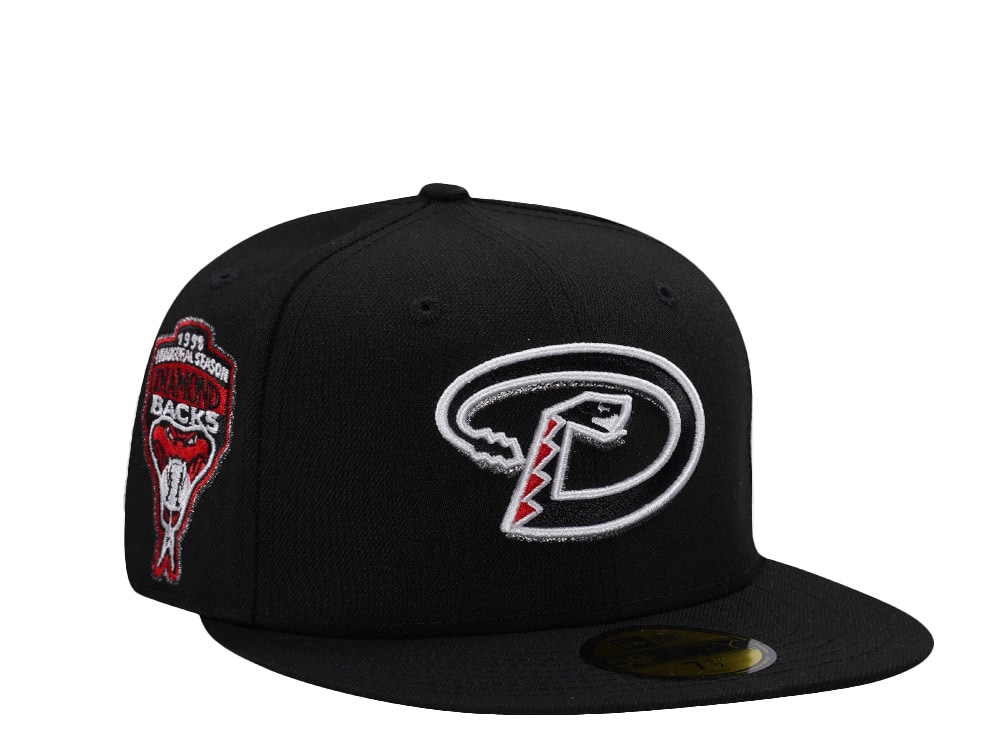 New Era Arizona Diamondbacks Inaugural Season 1998 Black Prime Edition 59Fifty Fitted Casquette