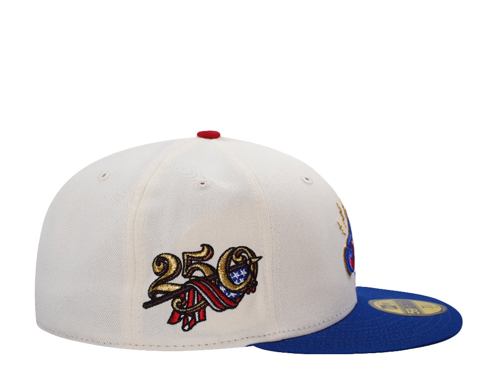 New Era Atlanta Braves 250th Anniversary Chrome Two Tone Edition 59Fifty Fitted Casquette