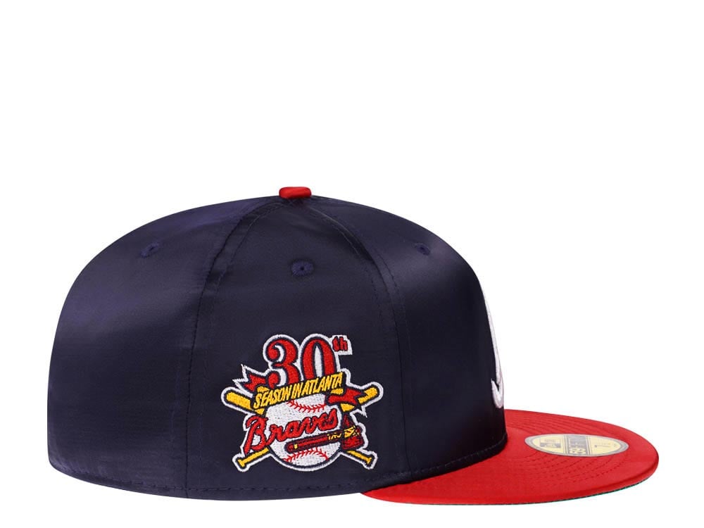 New Era Atlanta Braves 30th Anniversary Satin Elite Edition 59Fifty Fitted Casquette
