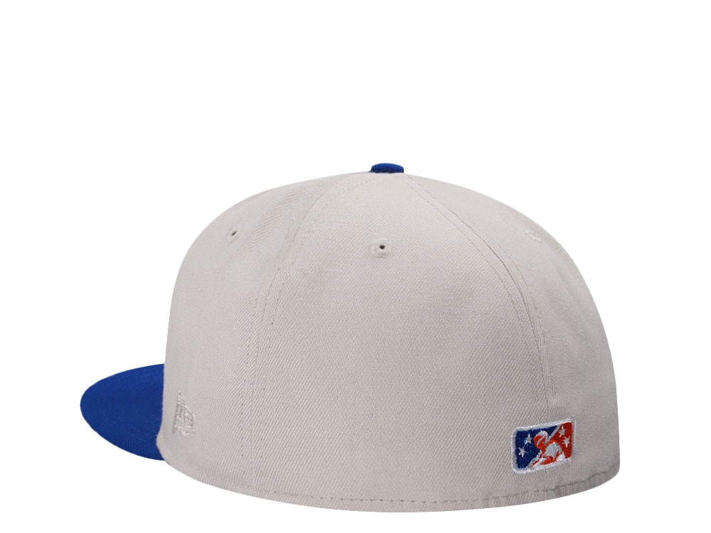 New Era Brooklyn Cyclones 15 Seasons Jefes Stone Two Tone Edition 59Fifty Fitted Casquette