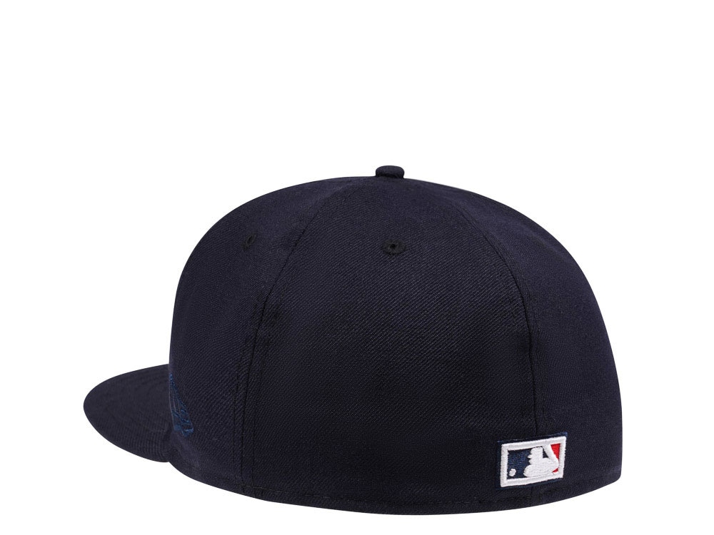 New Era New York Yankees World Series 2000 Navy and Peach Edition 59Fifty Fitted Casquette