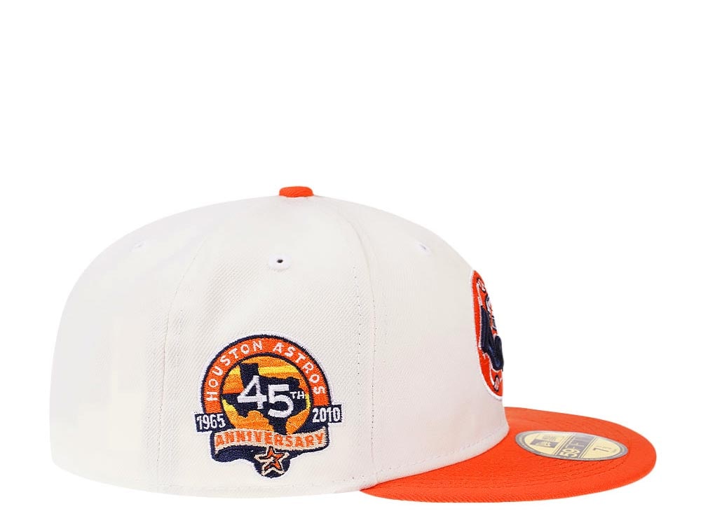 New Era Houston Astros 45th Anniversary Cream Two Tone Edition 59Fifty Fitted Casquette