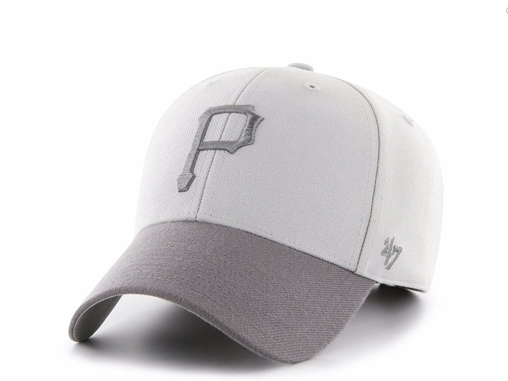 47Brand Pittsburgh Pirates Steel Grey Classic Snapback Casquette