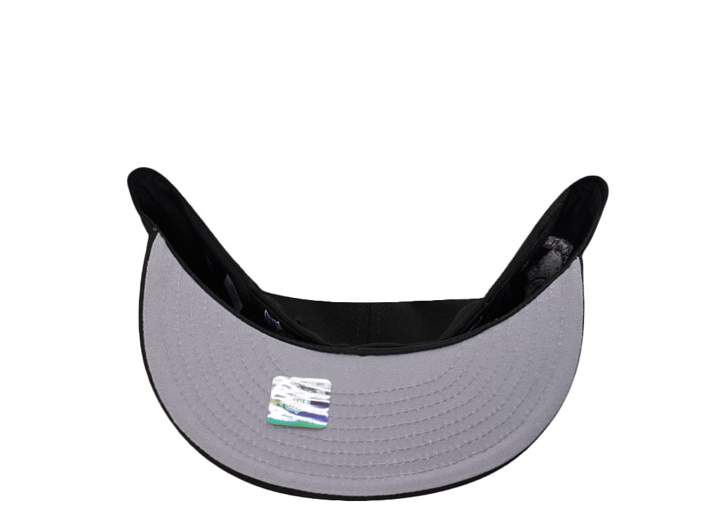 New Era Las Vegas Raiders Inaugural Season 2020 Script Black Prime Edition 59Fifty Fitted Casquette