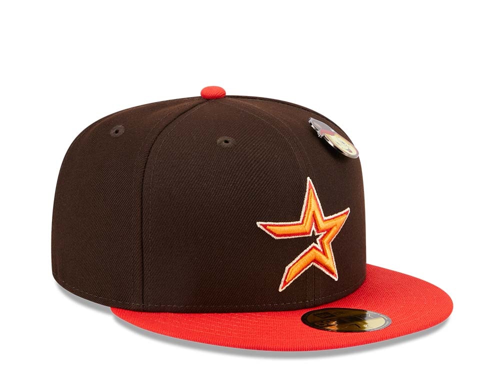 New Era Houston Astros The Elements Brown Two Tone Edition 59Fifty Fitted Casquette