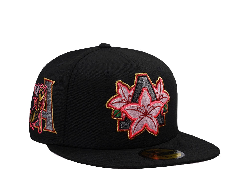 New Era Augusta Green Jackets Pink Black Prime Edition 59Fifty Fitted Casquette
