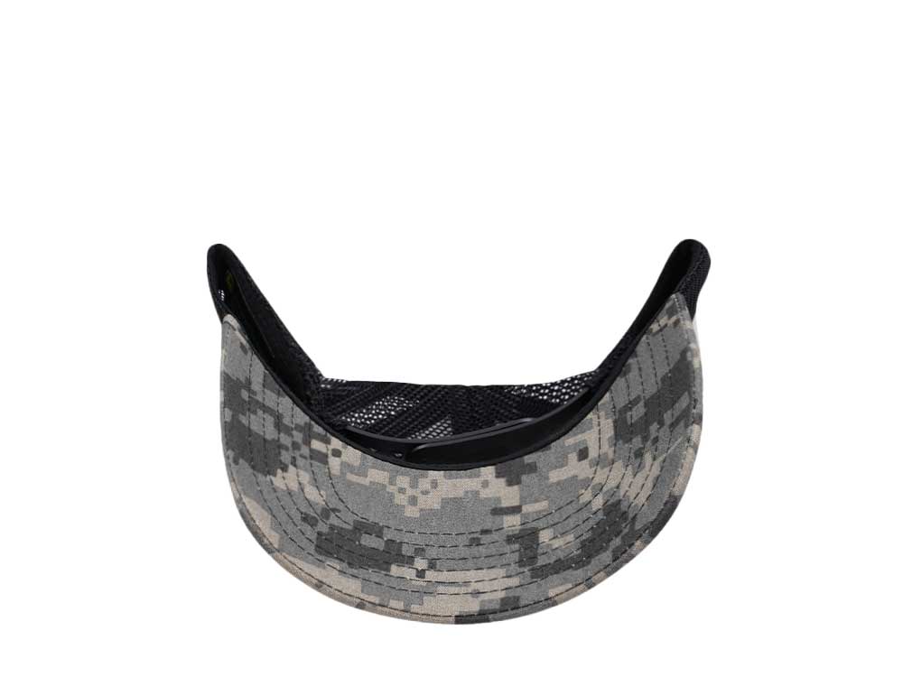 John Deere Digi Twill Mesh Logo Camouflage Black Trucker Snapback Casquette