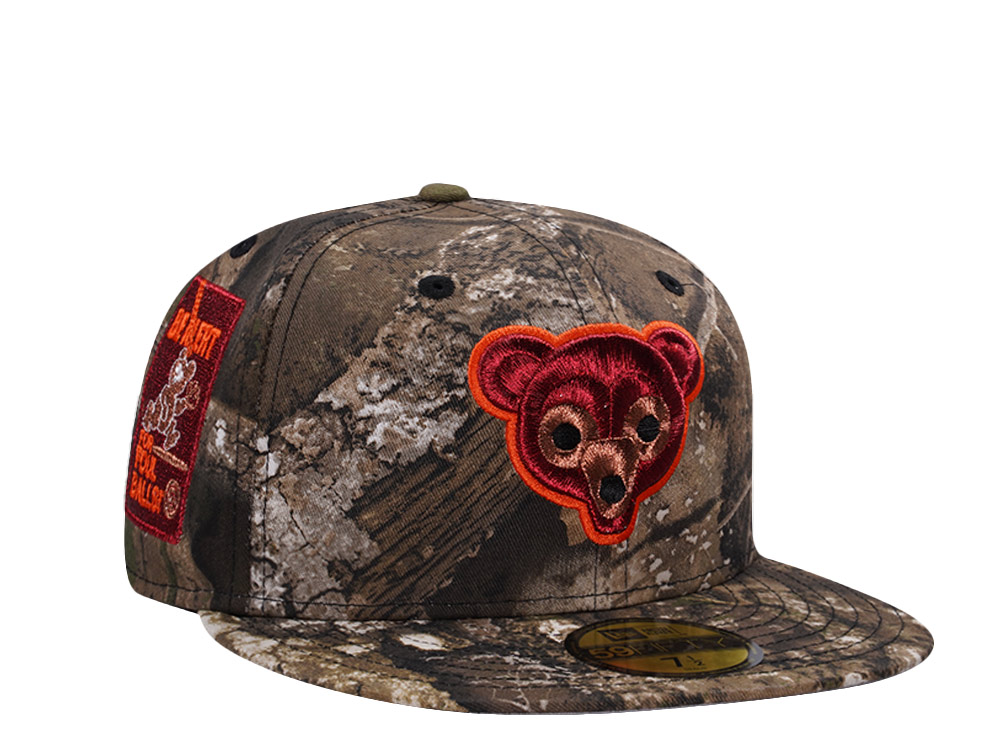 New Era Chicago Cubs Stay Alert Realtree APX Prime Edition 59Fifty Fitted Casquette