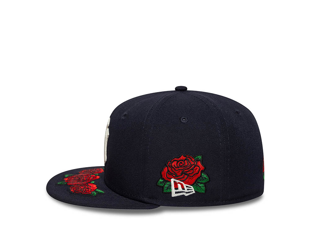 New Era New York Yankees Inaugural Season 2009 Floral Navy Prime Edition 59Fifty Fitted Casquette