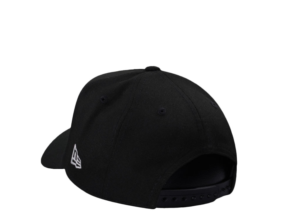 New Era Philadelphia 76ers Black Prime Edition 9Forty A Frame Snapback Casquette